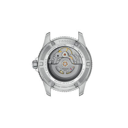 Tissot 40mm Automatic Seastar 1000, Black Diver Style, Gents Bracelet Watch