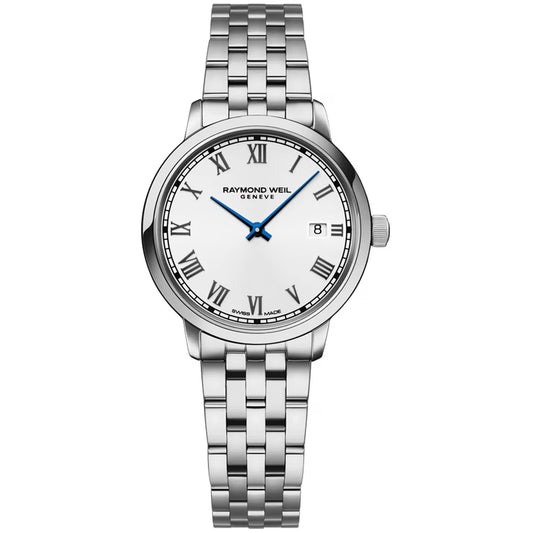 Raymond Weil 29mm Toccata Classical White Date Dial Watch
