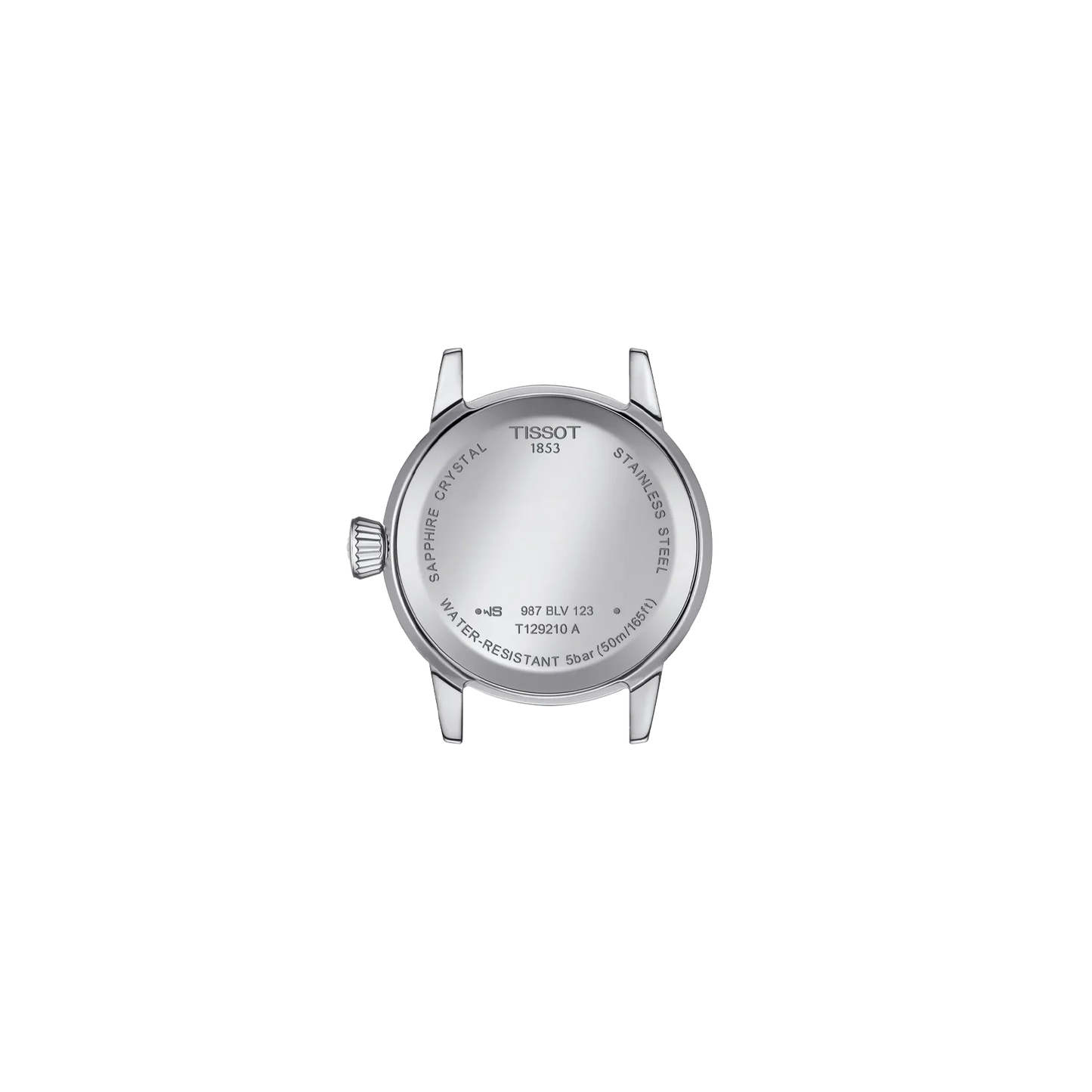 Tissot 28mm Silver Classic Dream, Silver Date Dial, Ladies Bracelet Watch