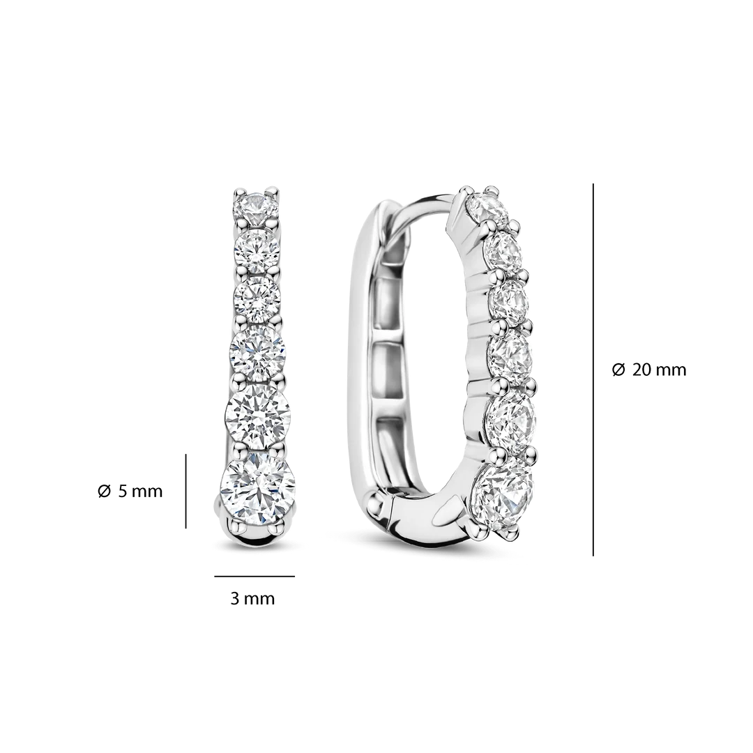 Ti Sento - Milano Earrings 78075ZI