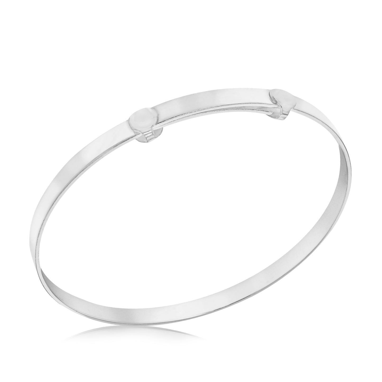 Sterling Silver 3mm Polished Baby Bangle