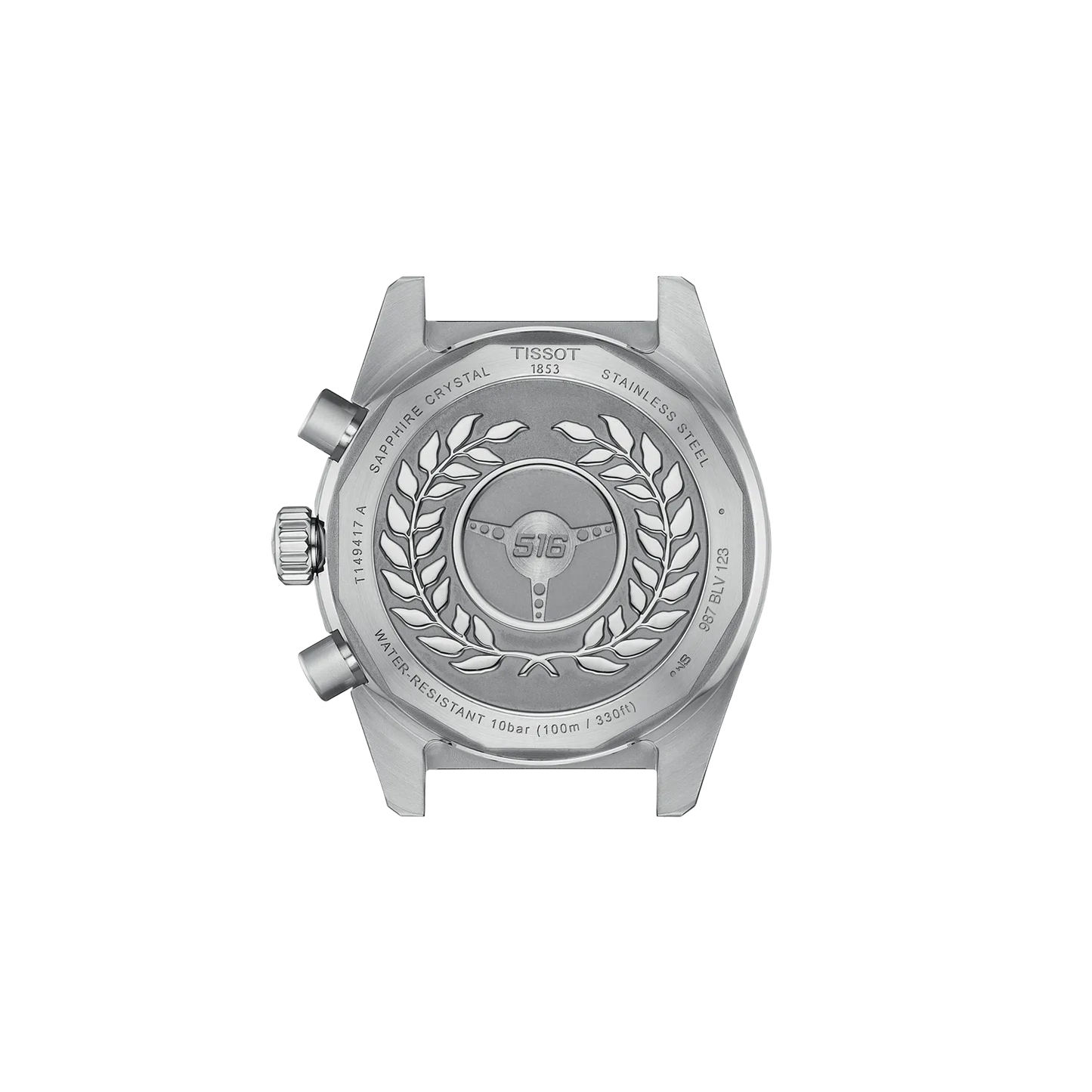 Tissot 40mm PR516, Blue Techymeter Chronograph, Gents Bracelet Watch