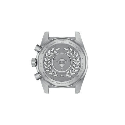 Tissot 40mm PR516, Blue Techymeter Chronograph, Gents Bracelet Watch