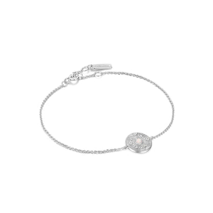Ania Haie Sterling Silver Scattered Stars Kyoto Opal Disc Bracelet