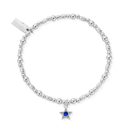 ChloBo Sterling Silver September Birthstone Bracelet