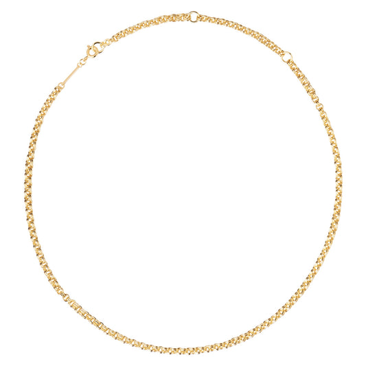 PDPAOLO Yellow Gold Plated Neo Necklace