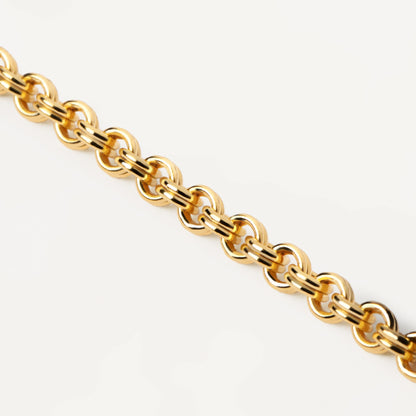 PDPAOLO Yellow Gold Plated Neo Necklace