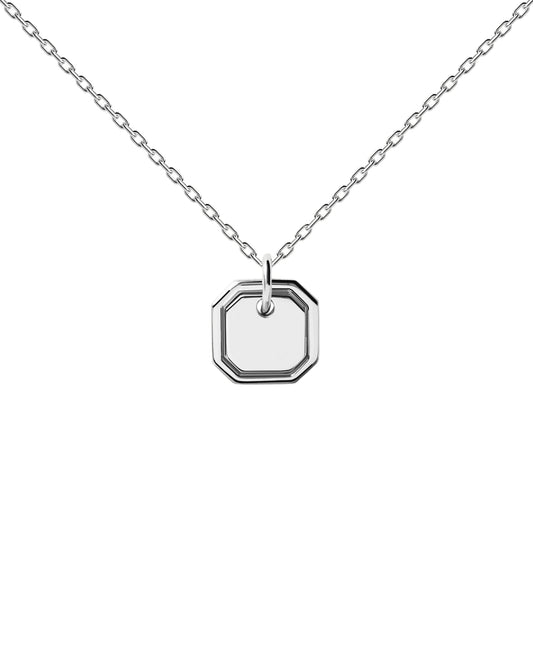 PDPAOLA Sterling Silver Octet Necklace