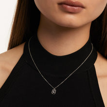 Load image into Gallery viewer, PDPAOLA Sterling Silver CZ Mini &#39;C&#39; Initial Necklace