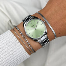 Load image into Gallery viewer, Cluse 31.5mm Féroce Light Green Dial Stainless Steel Link Watch