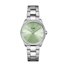Load image into Gallery viewer, Cluse 31.5mm Féroce Light Green Dial Stainless Steel Link Watch