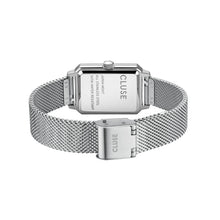 Load image into Gallery viewer, Cluse 30mm Fluette White Dial Stainless Steel Mesh Watch