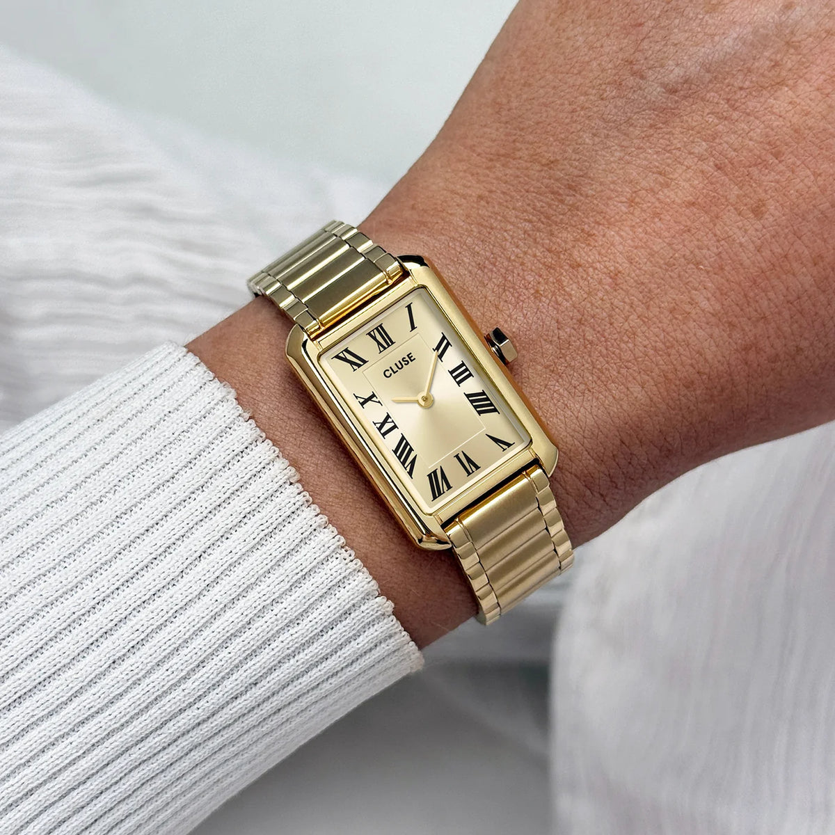 Cluse 21mm Belisenna Yellow Gold Colour Steel Bracelet Watch