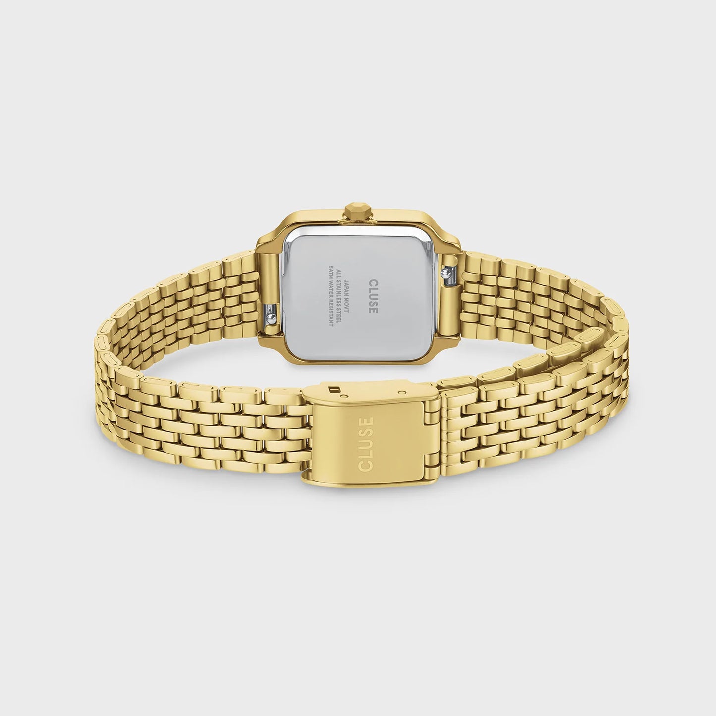 Cluse 21mm Gracieuse Mini White Dial Gold Colour Bracelet Watch