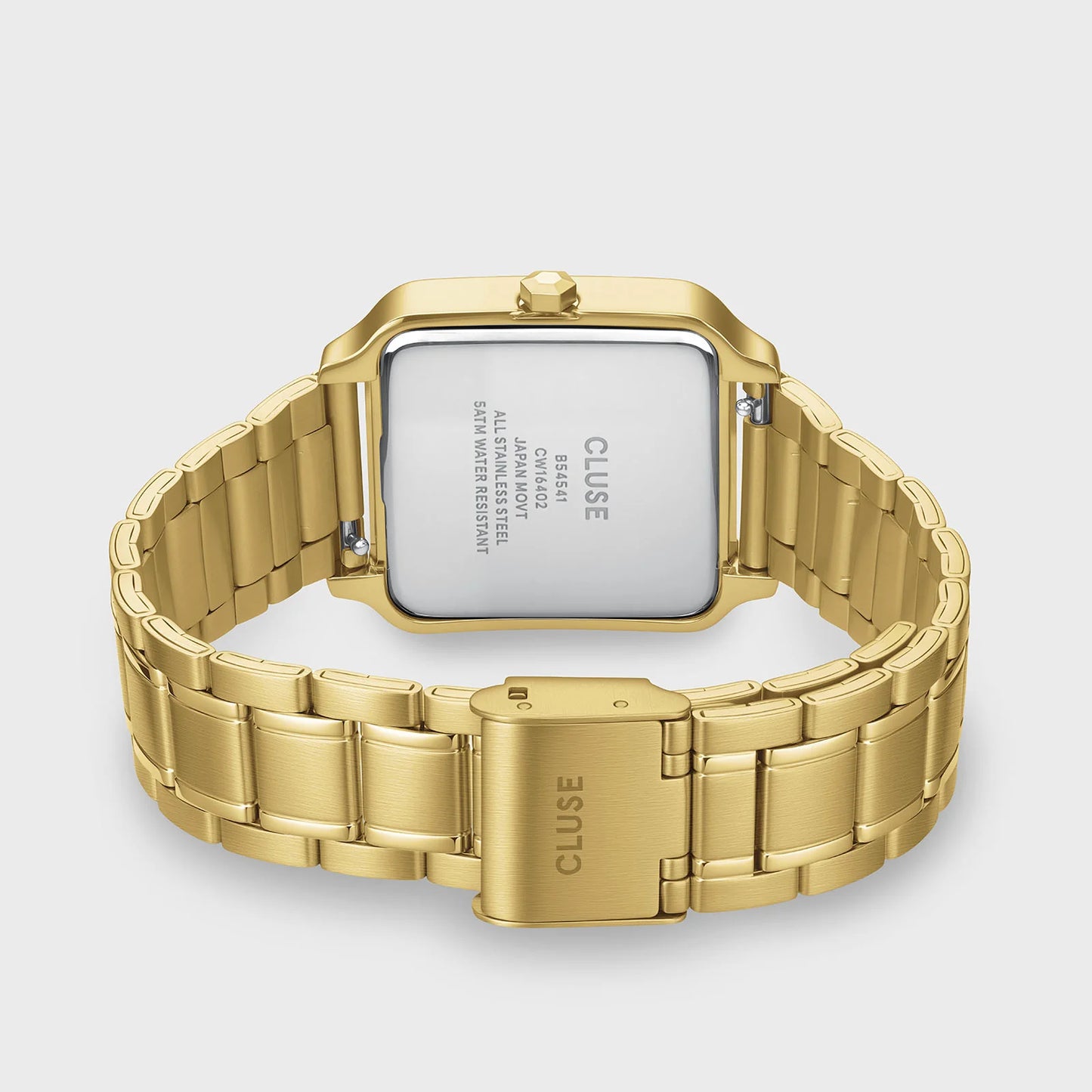 Cluse 30mm Gracieuse Multifunction Dark Cherry Dial Yellow Gold Tone Watch