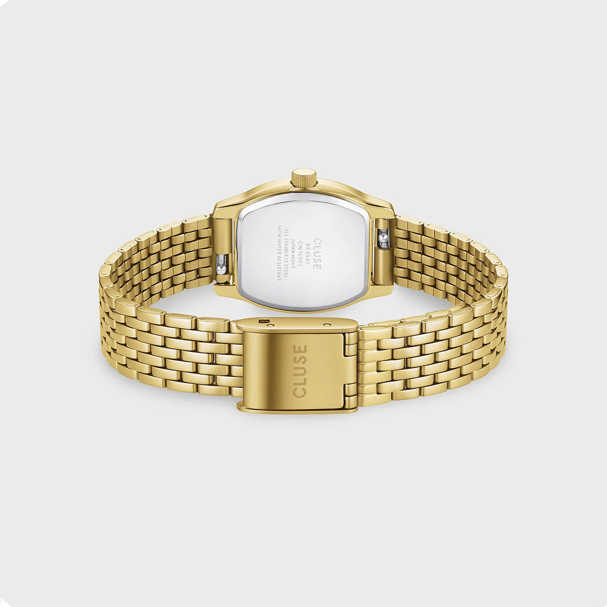 Cluse 19.5mm Tonnette Mini Yellow Gold Colour Bracelet Watch