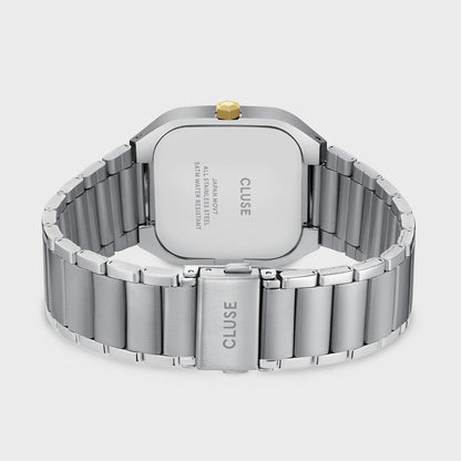 Cluse 35mm Quadrus Two-Tone Stainless Steel Watch