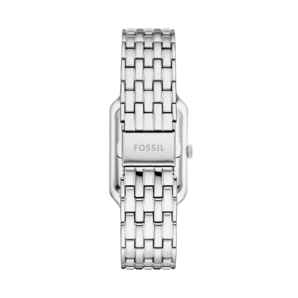 Fossil Ladies 26mm Raquel Three-Hand Date Stainless Steel Watch