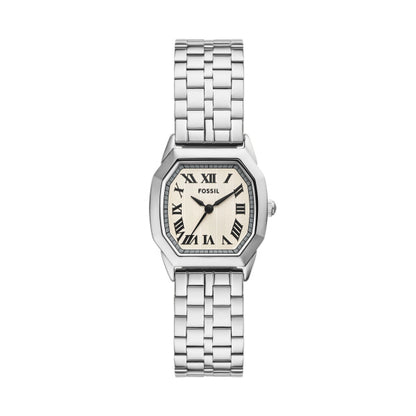 Fossil Ladies 27mm Harlow Three-Hand Stainless Steel Watch