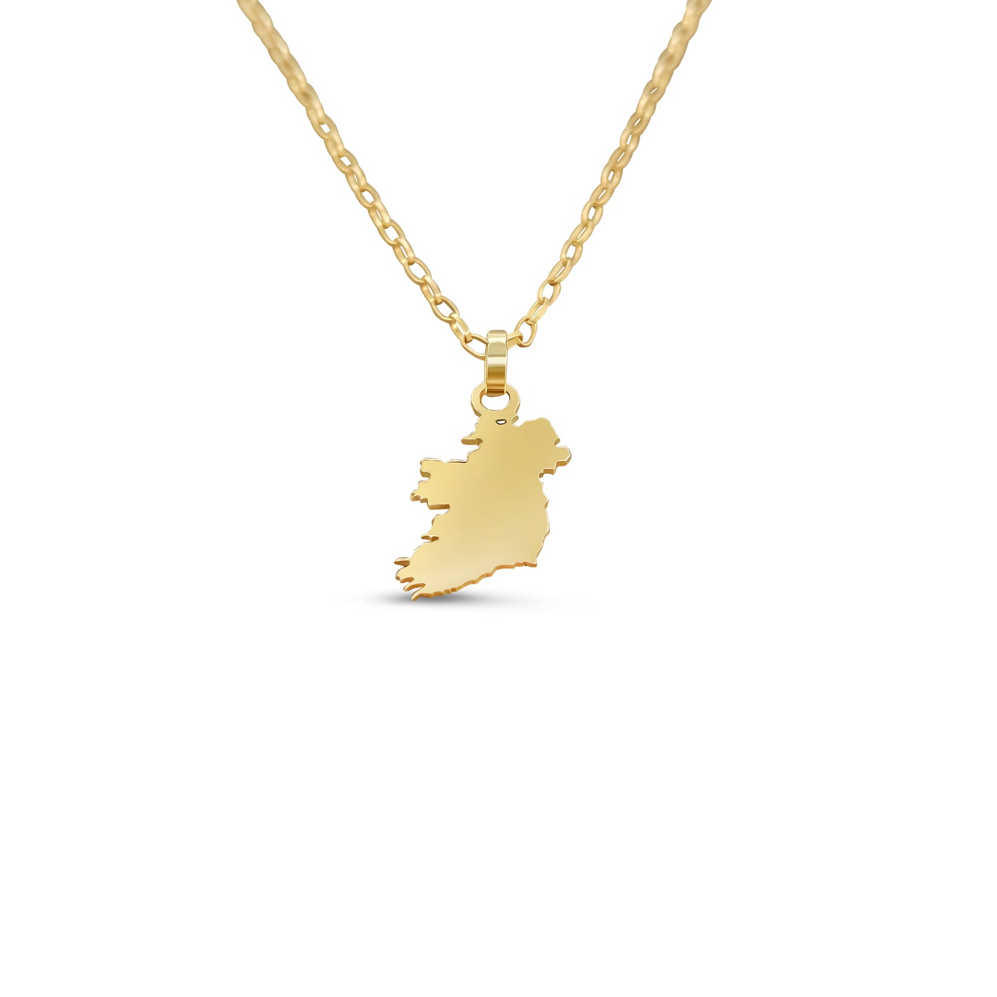 9ct Yellow Gold Ireland Pendant Necklace