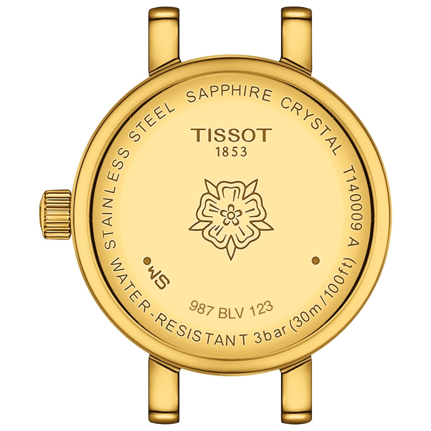 Tissot 19.5mm Lovely, Diamond Set & Champagne Dial Yellow Gold Tone Ladies Bracelet Watch