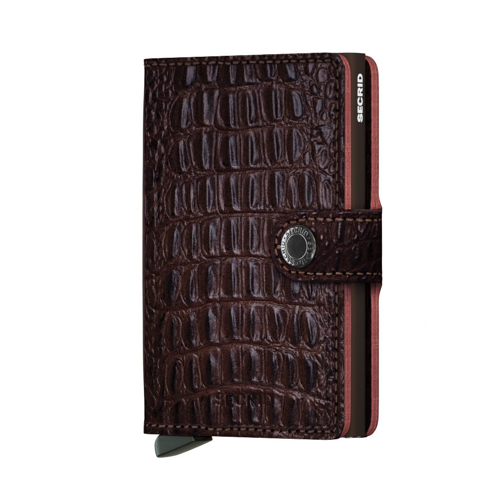 SECRID Nile Brown Mini Wallet