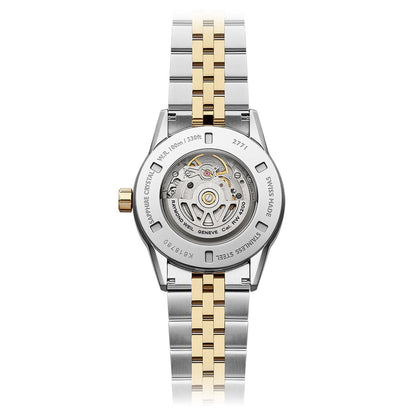 Raymond Weil 38mm Freelancer Automatic Blue Dial Two Tone Stainless Steel Watch