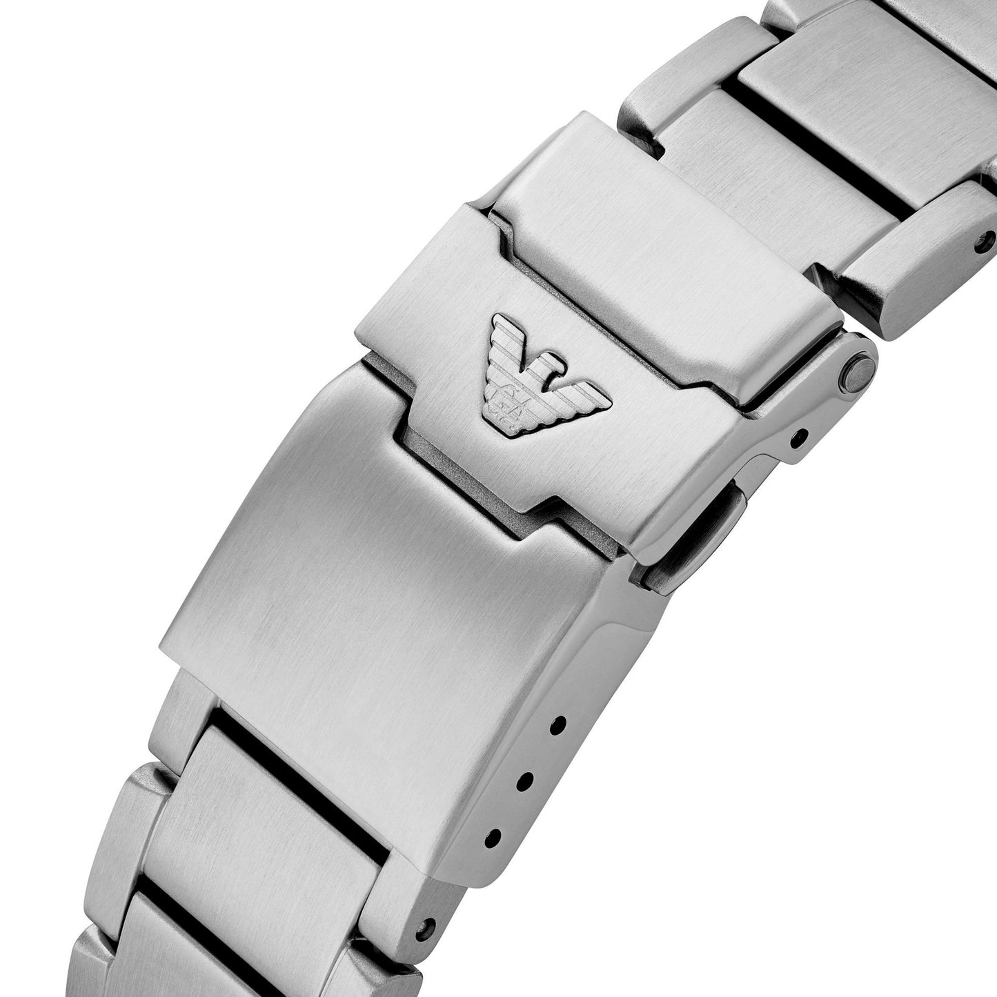 Emporio Armani 43mm Diver Chronographic Blue Steel Watch