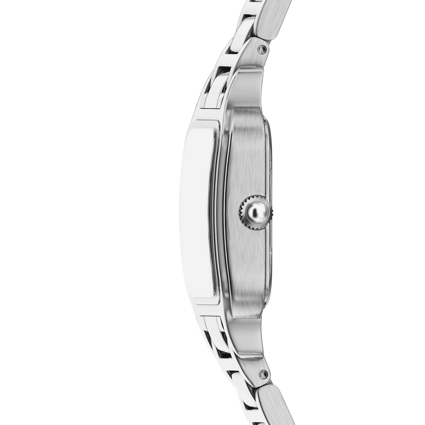 Emporio Armani 35mm Ladies Cecilia Mother of Pearl Dial Silver Bracelet Watch
