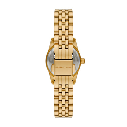 Michael Kors 26mm Ladies Petite Lexington Pavé Gold-Tone Watch
