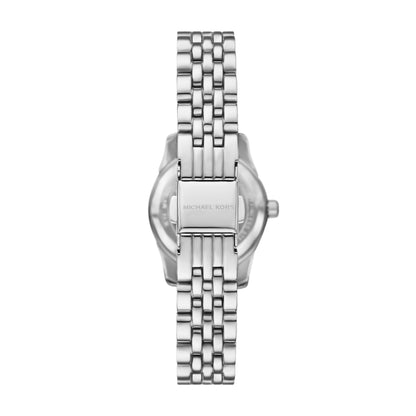 Michael Kors 26mm Ladies Petite Lexington Pavé Silver-Tone Watch