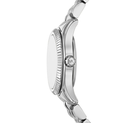 Michael Kors 26mm Ladies Petite Lexington Pavé Silver-Tone Watch