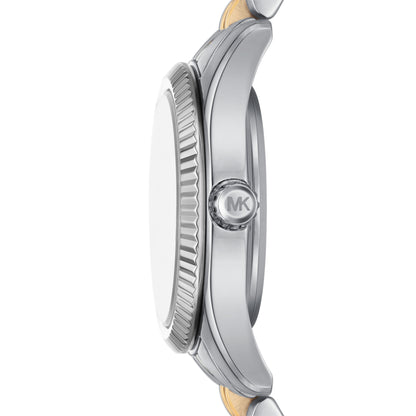 Michael Kors 26mm Ladies Lexington Dial Two Tone Stainless Steel Bracelet Watch