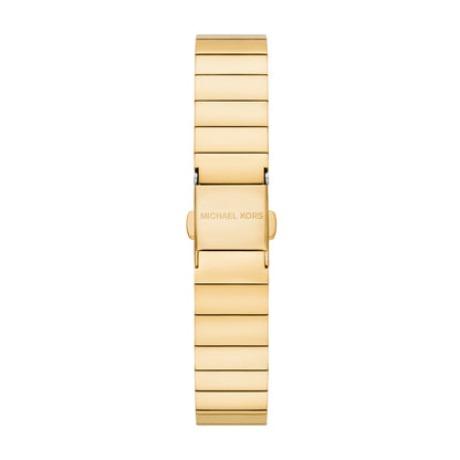 Michael Kors 22mm Ladies Darrington Gold Plated Square Dial Watch
