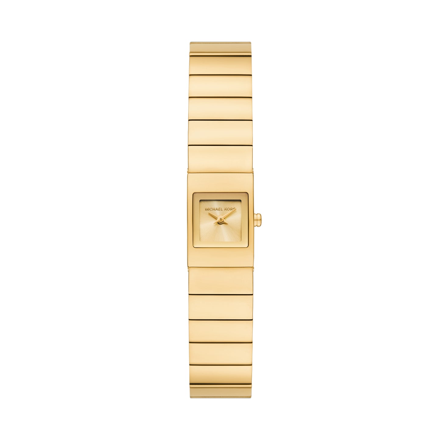 Michael Kors 22mm Ladies Darrington Gold Plated Square Dial Watch