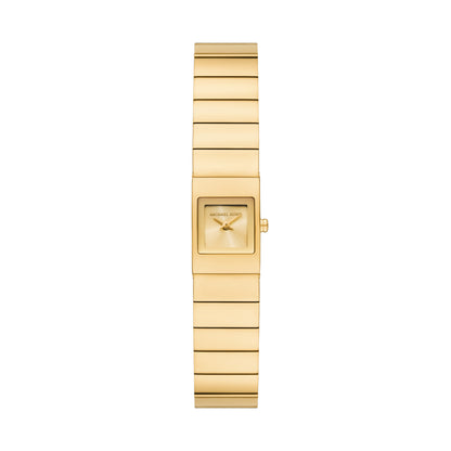 Michael Kors 22mm Ladies Darrington Gold Plated Square Dial Watch