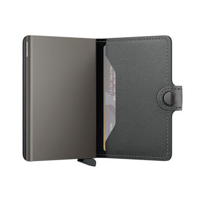 SECRID Matte Satin Steel Mini Wallet