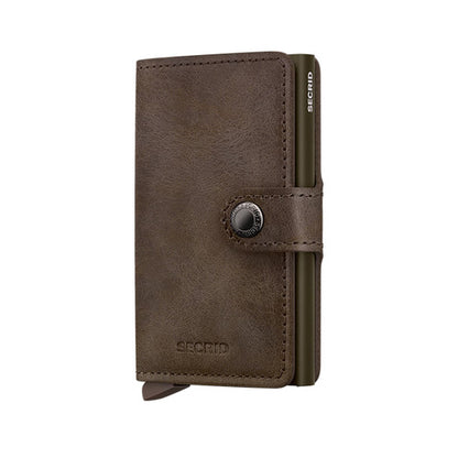 SECRID Vintage Oak Mini Wallet
