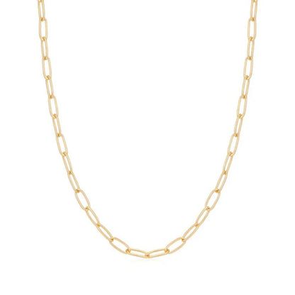 Ania Haie Gold Plate Charm Link Necklace