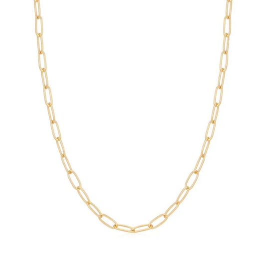 Ania Haie Gold Plate Charm Link Necklace