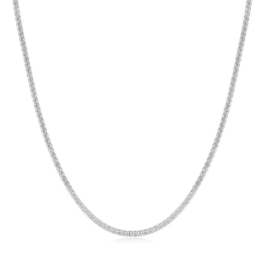 Ania Haie Silver Pavé CZ Necklace