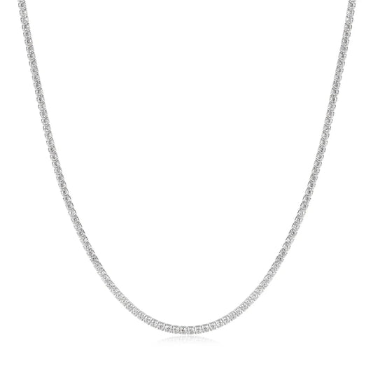 Ania Haie Silver Pavé CZ Necklace