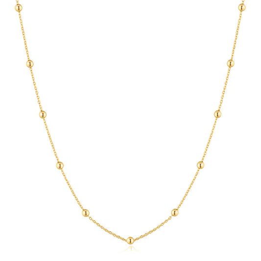 Ania Haie Gold Beaded Chain Necklace