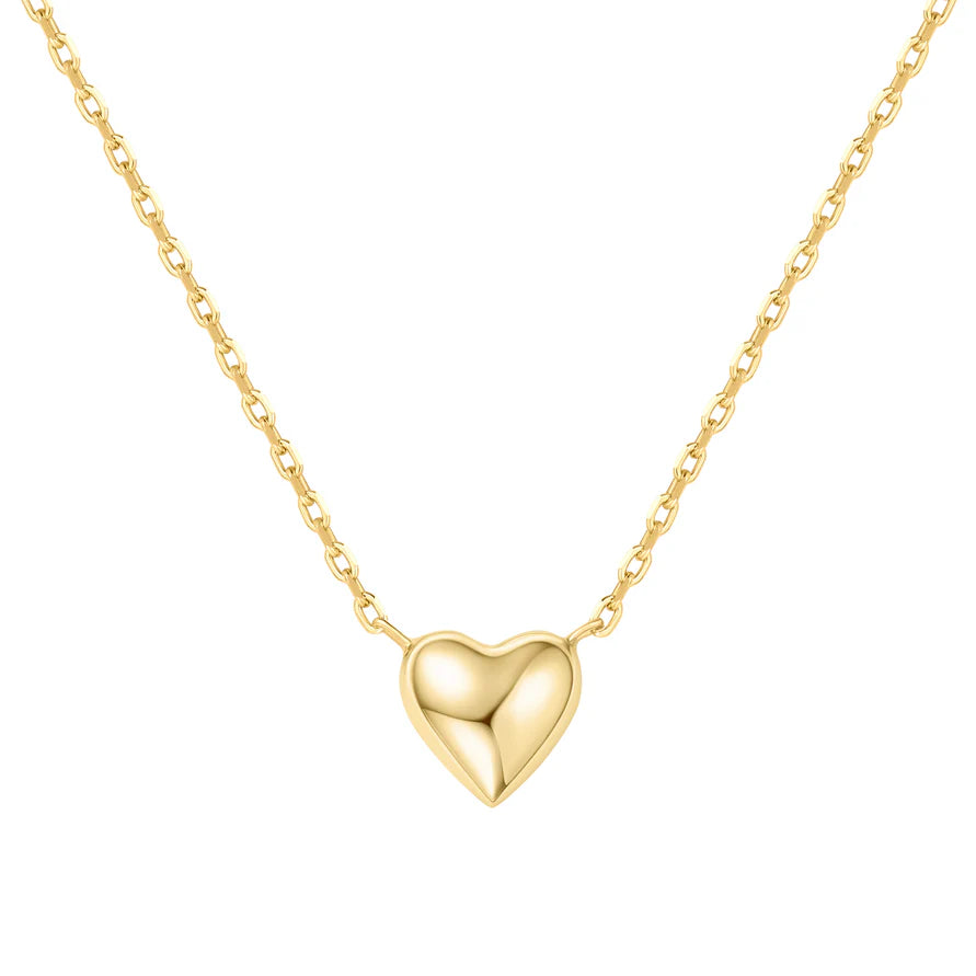 Ania Haie Yellow Gold Plated Sweetheart Necklace