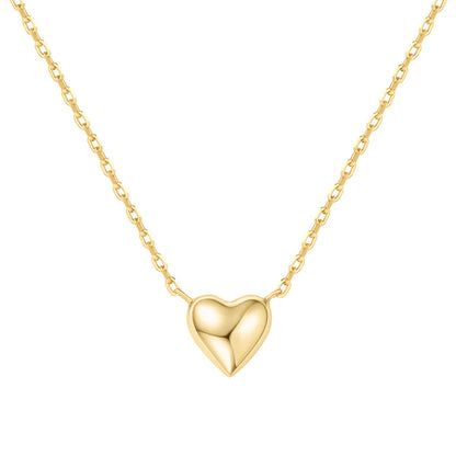 Ania Haie Yellow Gold Plated Sweetheart Necklace
