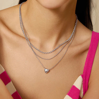 Ania Haie Sterling Silver Sweetheart Necklace