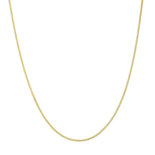Ania Haie Gold Plate Flat S Link Chain Necklace
