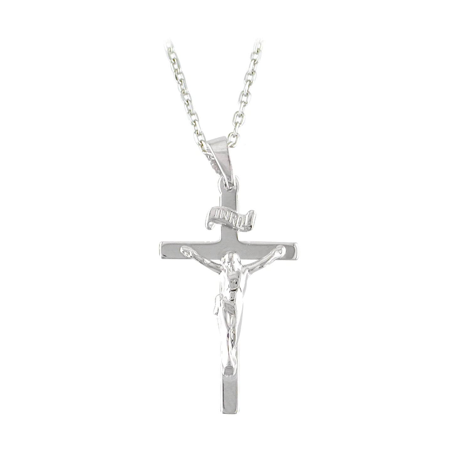 Sterling Silver Crucifix Necklace