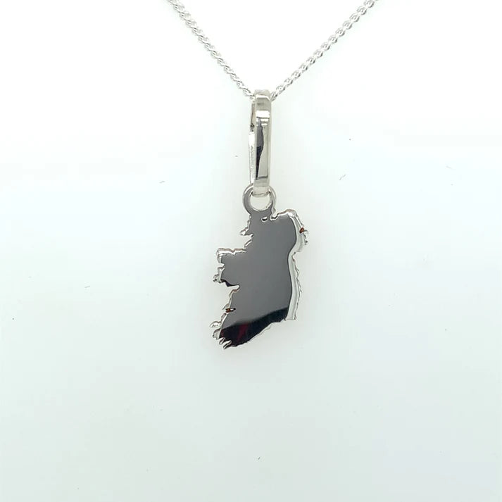 Sterling Silver Ireland Pendant Necklace
