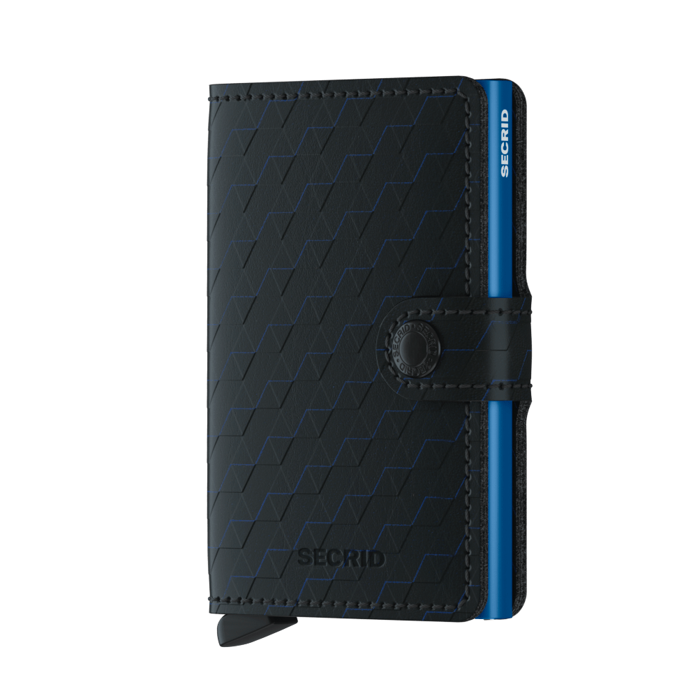 SECRID Optical Black Mini Wallet